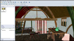 Quick DWF of cruck timber house